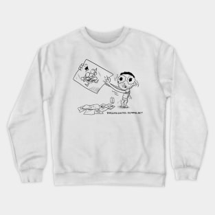 Random Vignettes - Trembling artist Crewneck Sweatshirt